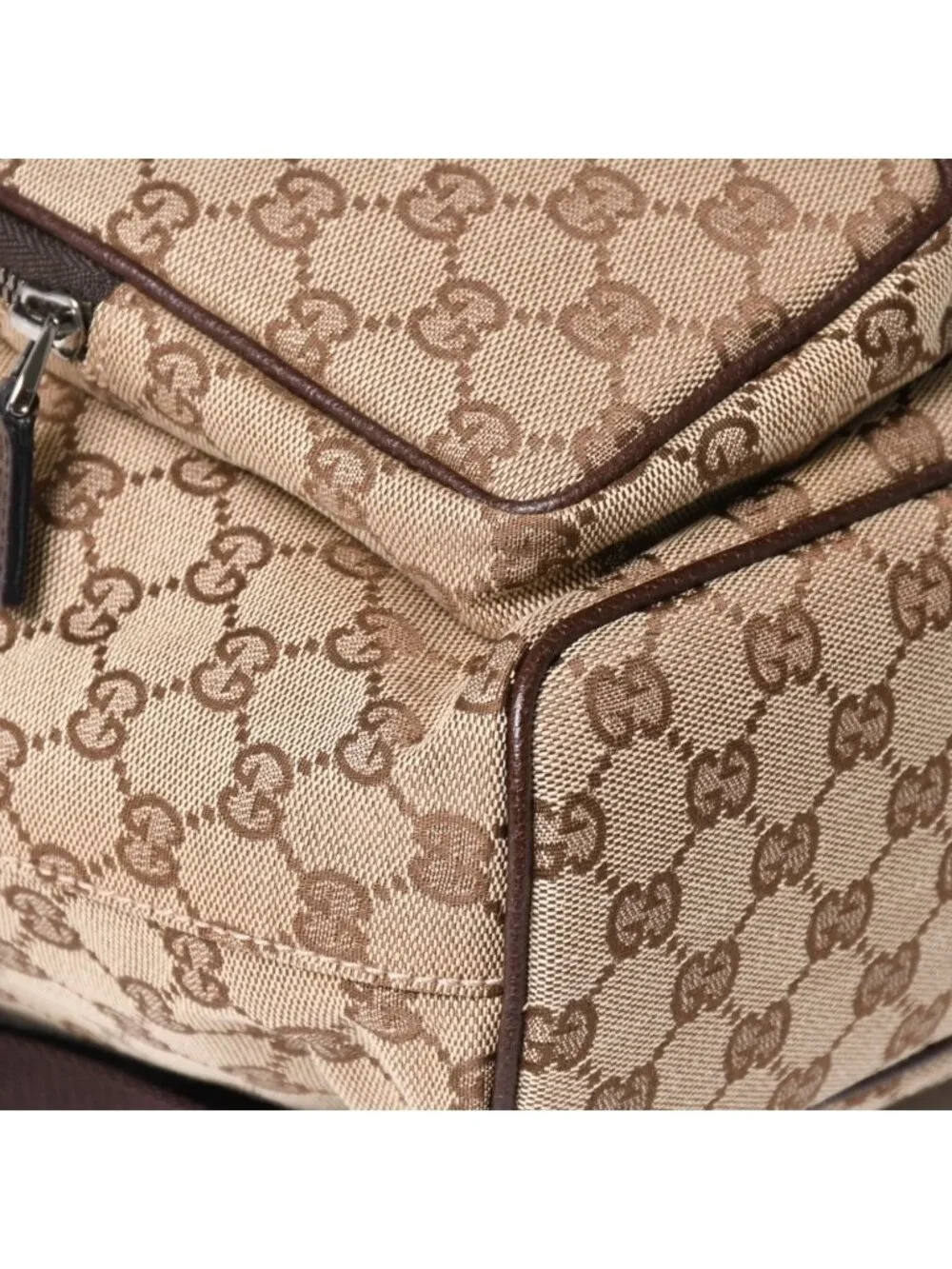 Gucci Backpack GG Canvas Jackie Brown